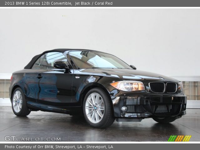 2013 BMW 1 Series 128i Convertible in Jet Black