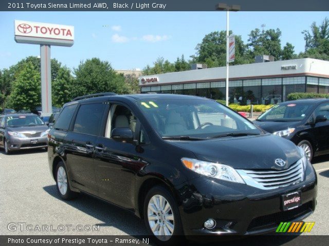 2011 Toyota Sienna Limited AWD in Black