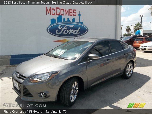 2013 Ford Focus Titanium Sedan in Sterling Gray