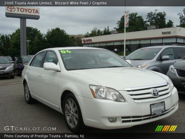 2006 Toyota Avalon Limited in Blizzard White Pearl