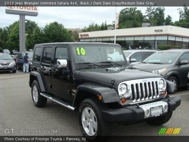 2010 Jeep Wrangler Unlimited Sahara 4x4 in Black