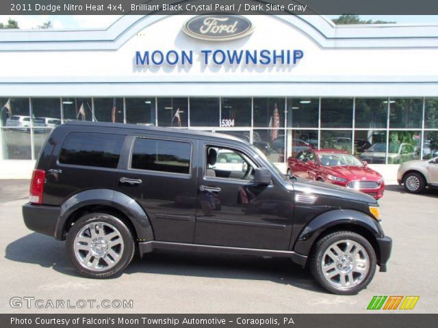 2011 Dodge Nitro Heat 4x4 in Brilliant Black Crystal Pearl