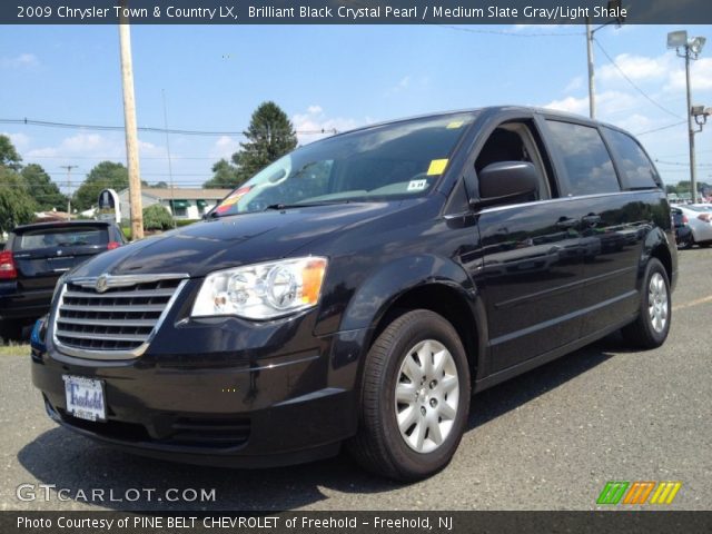 2009 Chrysler Town & Country LX in Brilliant Black Crystal Pearl