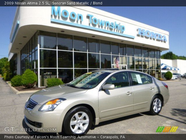 Sonoran Sand Metallic 2009 Nissan Altima 2 5 Sl Blond