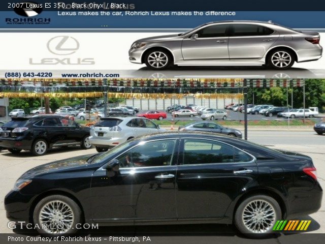 2007 Lexus ES 350 in Black Onyx