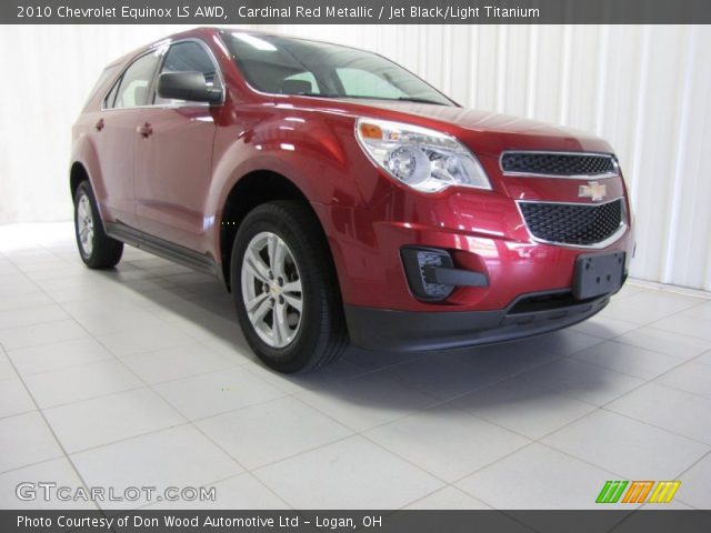 2010 Chevrolet Equinox LS AWD in Cardinal Red Metallic