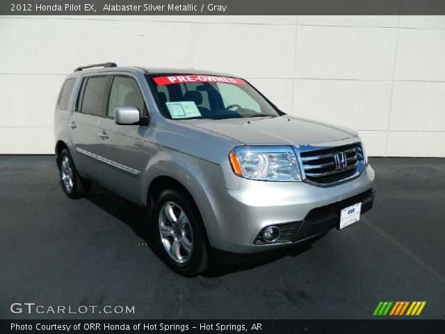 2012 Honda Pilot EX in Alabaster Silver Metallic