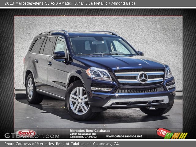 2013 Mercedes-Benz GL 450 4Matic in Lunar Blue Metallic