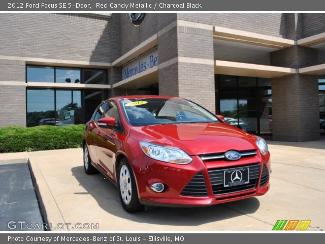2012 Ford Focus SE 5-Door in Red Candy Metallic