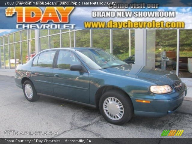 2003 Chevrolet Malibu Sedan in Dark Tropic Teal Metallic