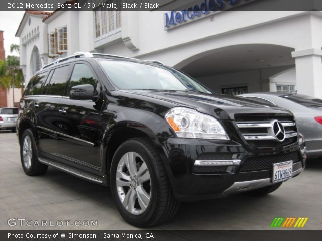 2012 Mercedes-Benz GL 450 4Matic in Black