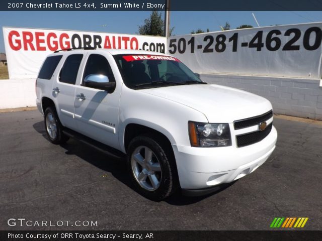 2007 Chevrolet Tahoe LS 4x4 in Summit White