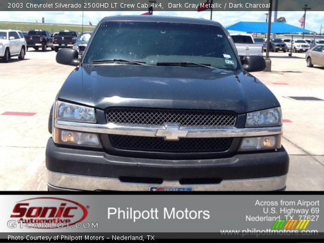 2003 Chevrolet Silverado 2500HD LT Crew Cab 4x4 in Dark Gray Metallic