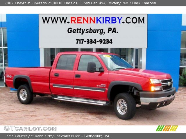 2007 Chevrolet Silverado 2500HD Classic LT Crew Cab 4x4 in Victory Red