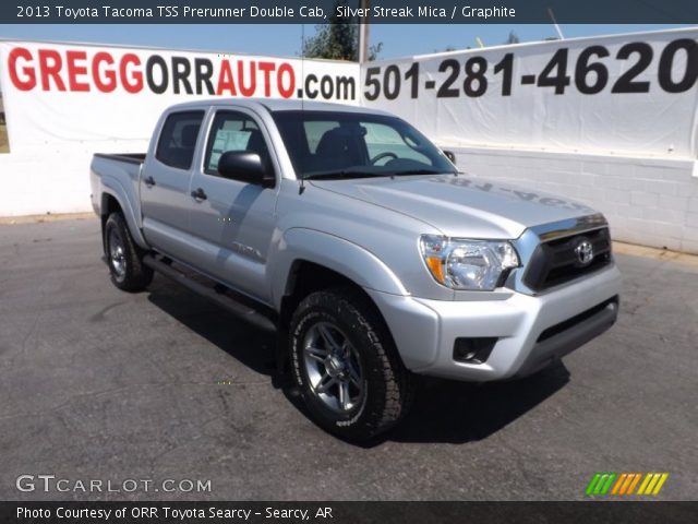 2013 Toyota Tacoma TSS Prerunner Double Cab in Silver Streak Mica