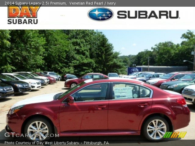 2014 Subaru Legacy 2.5i Premium in Venetian Red Pearl