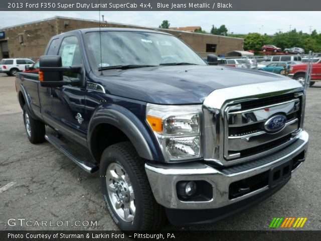 2013 Ford F350 Super Duty Lariat SuperCab 4x4 in Blue Jeans Metallic