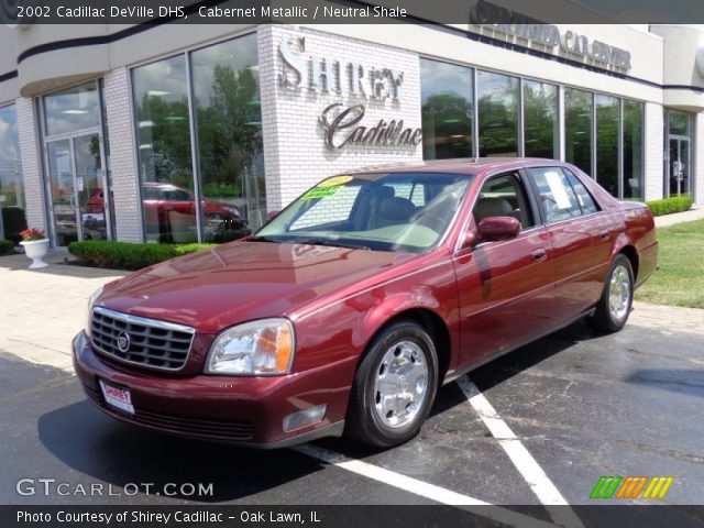 2002 Cadillac DeVille DHS in Cabernet Metallic