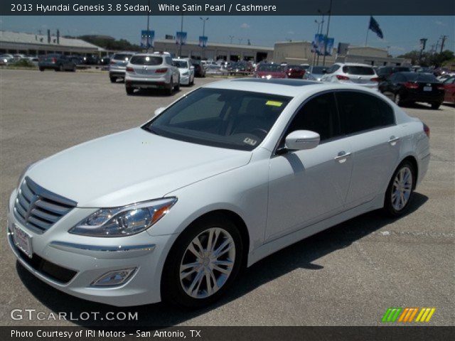 2013 Hyundai Genesis 3.8 Sedan in White Satin Pearl