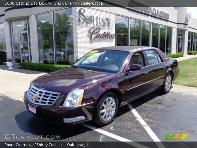 2008 Cadillac DTS Luxury in Black Cherry