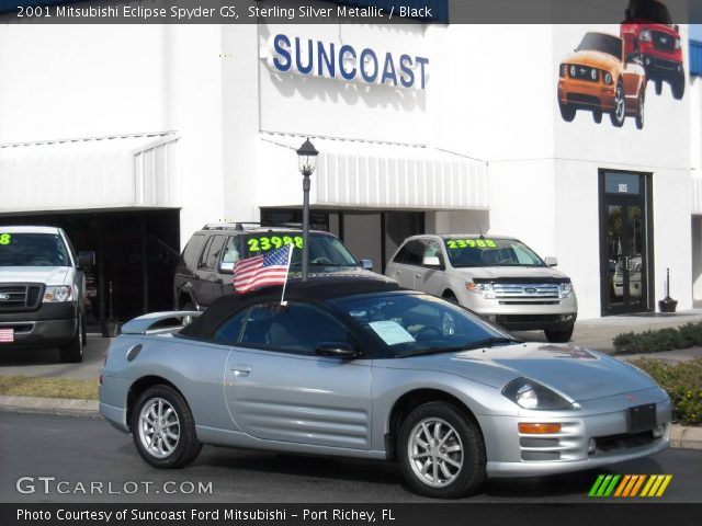 2001 Mitsubishi Eclipse Spyder GS in Sterling Silver Metallic