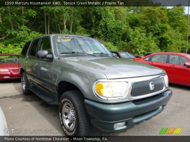 1999 Mercury Mountaineer 4WD in Spruce Green Metallic