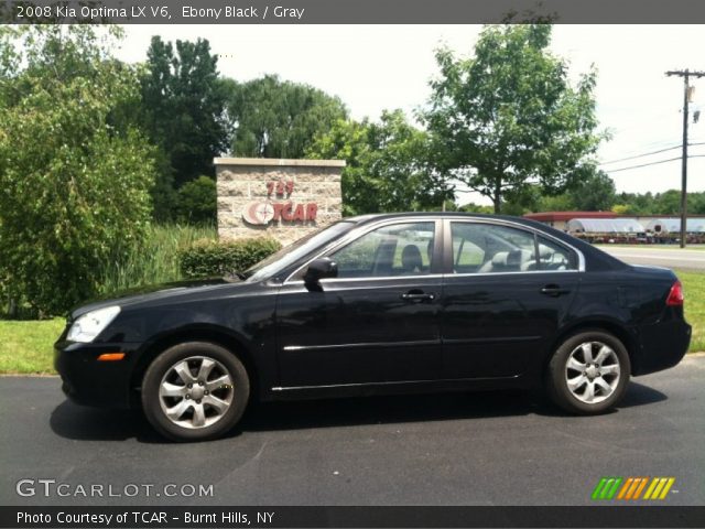 2008 Kia Optima LX V6 in Ebony Black