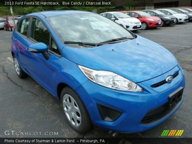 2013 Ford Fiesta SE Hatchback in Blue Candy