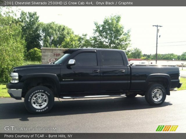 2001 Chevrolet Silverado 2500HD LS Crew Cab 4x4 in Onyx Black