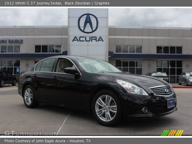 2012 Infiniti G 37 Journey Sedan in Black Obsidian