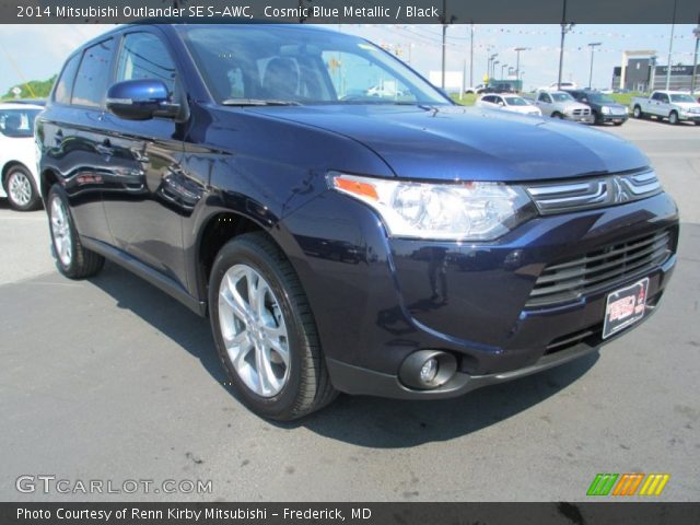 2014 Mitsubishi Outlander SE S-AWC in Cosmic Blue Metallic