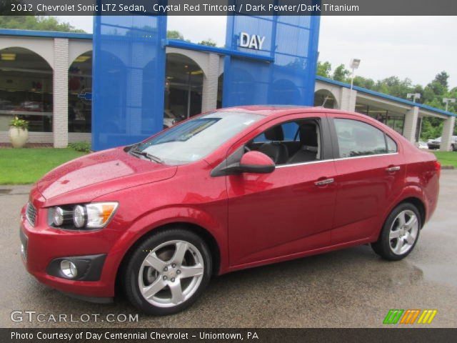 2012 Chevrolet Sonic LTZ Sedan in Crystal Red Tintcoat