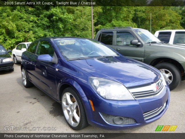 2008 Saturn Astra XR Coupe in Twilight Blue