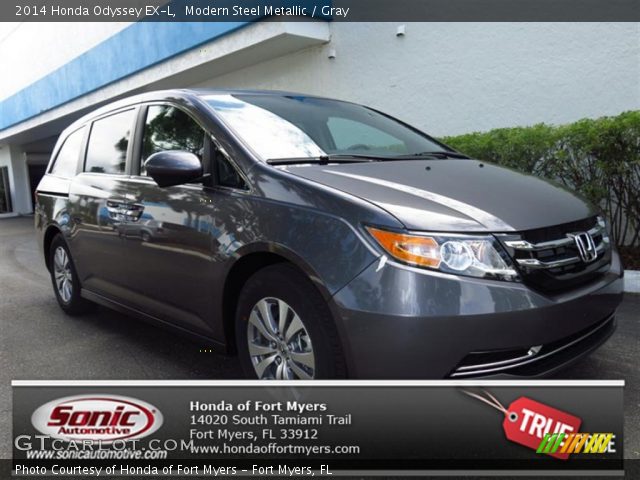 2014 Honda Odyssey EX-L in Modern Steel Metallic