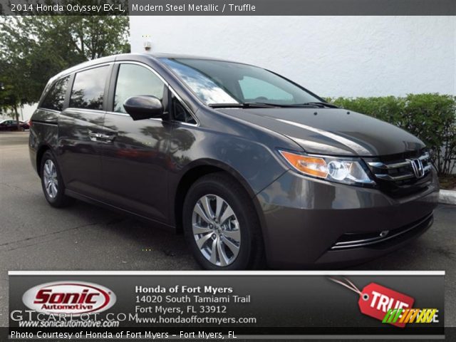 2014 Honda Odyssey EX-L in Modern Steel Metallic