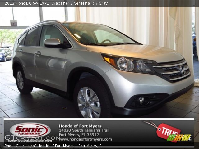 2013 Honda CR-V EX-L in Alabaster Silver Metallic