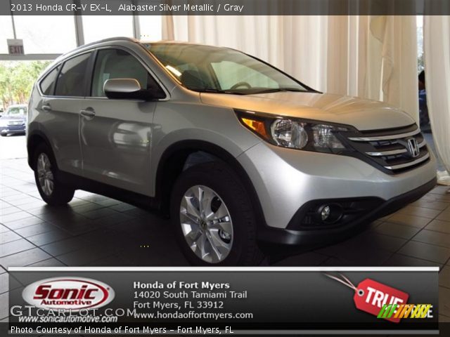 2013 Honda CR-V EX-L in Alabaster Silver Metallic