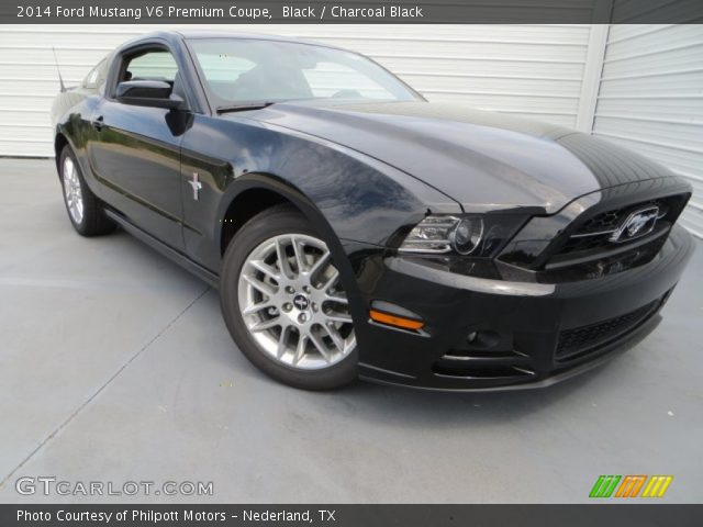 2014 Ford Mustang V6 Premium Coupe in Black