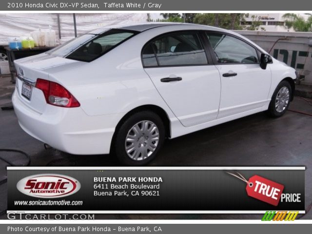 2010 Honda Civic DX-VP Sedan in Taffeta White