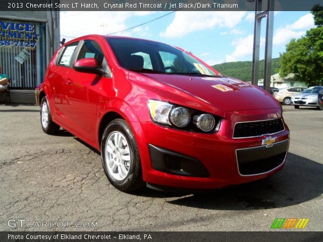 2013 Chevrolet Sonic LT Hatch in Crystal Red Tintcoat