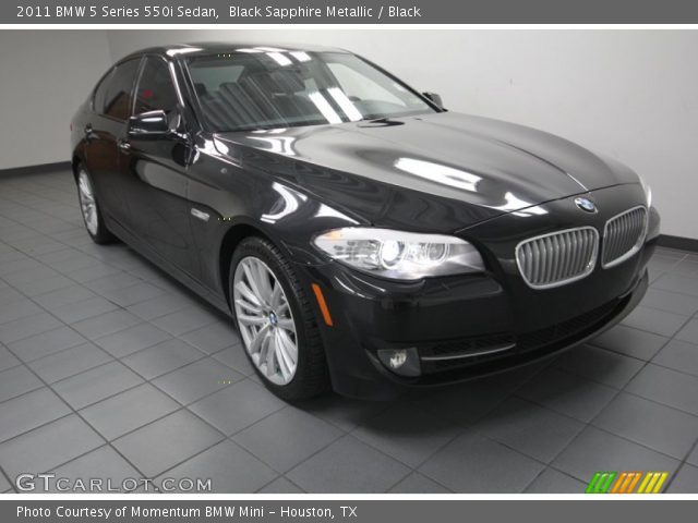 2011 BMW 5 Series 550i Sedan in Black Sapphire Metallic