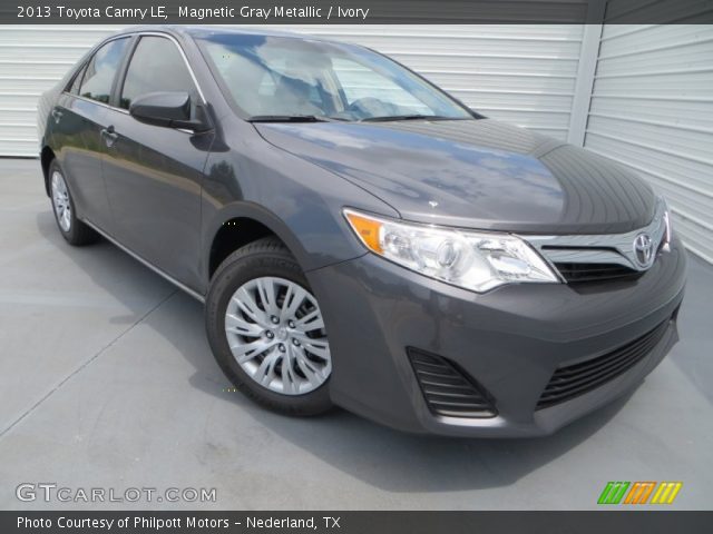 2013 Toyota Camry LE in Magnetic Gray Metallic