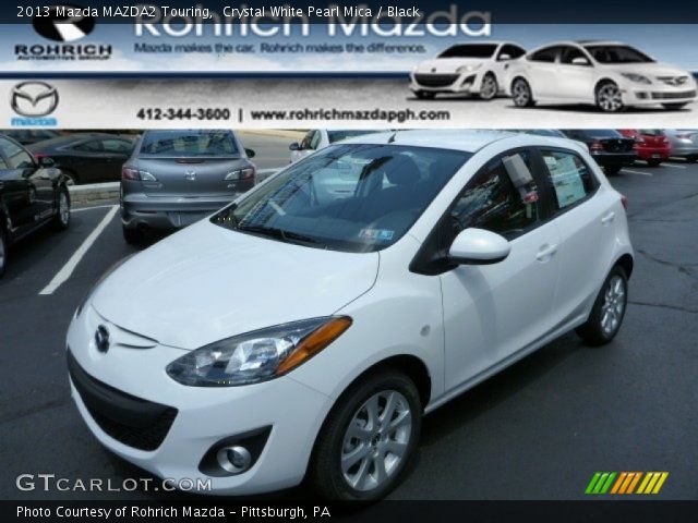 2013 Mazda MAZDA2 Touring in Crystal White Pearl Mica