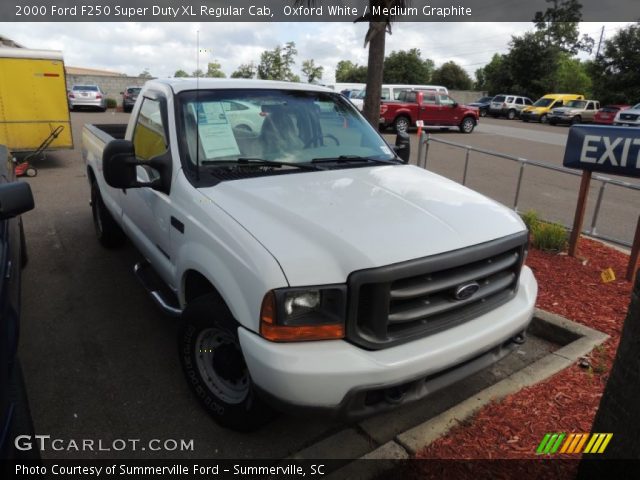 2000 Ford F250 Super Duty XL Regular Cab in Oxford White