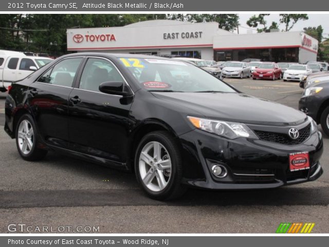 2012 Toyota Camry SE in Attitude Black Metallic