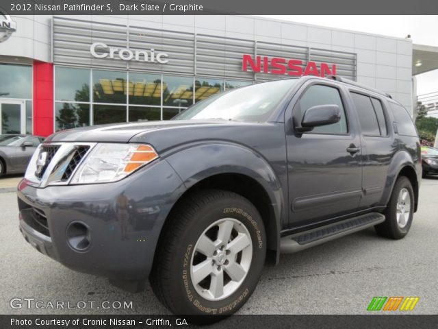 2012 Nissan Pathfinder S in Dark Slate