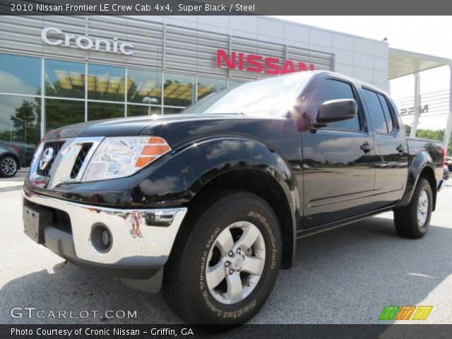 2010 Nissan Frontier LE Crew Cab 4x4 in Super Black