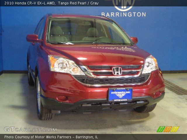 2010 Honda CR-V EX-L AWD in Tango Red Pearl