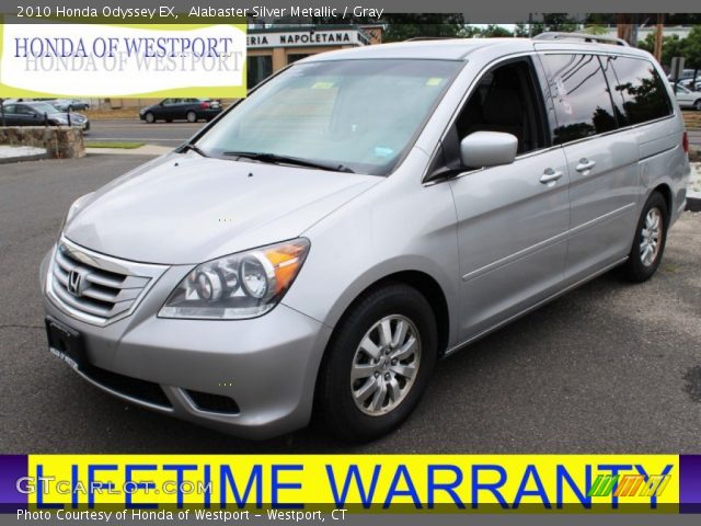 2010 Honda Odyssey EX in Alabaster Silver Metallic