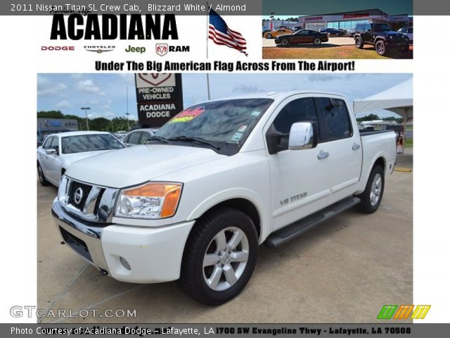2011 Nissan Titan SL Crew Cab in Blizzard White